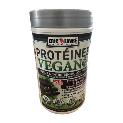 Protein Vegan Chocolat Eric favre