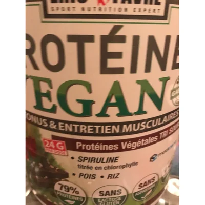Proteine vegan Eric favre