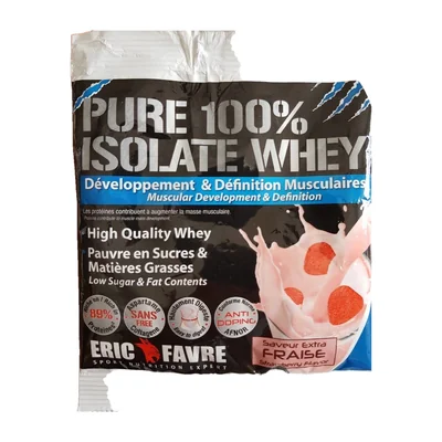 Pure 100% isolate whey fraise