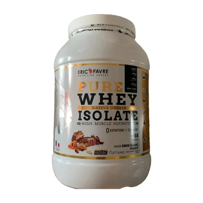 Pure whey isolate Eric favre