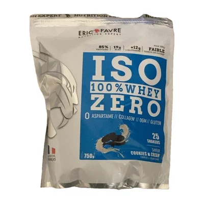 Iso 100 % whey zero Eric favre