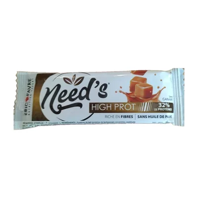 Need's Barre High prot caramel Eric favre