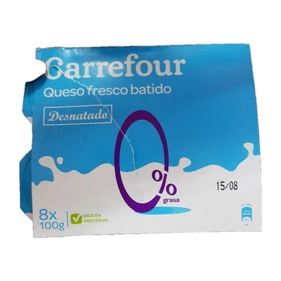 Fromage Blanc nature Carrefour