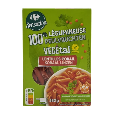 Lentilles Corail Sensation
