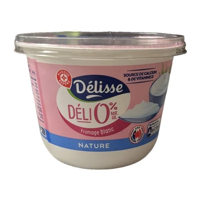 Fromage blanc 0% Délisse