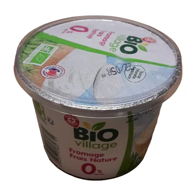 Fromage blanc nature 0% Bio Village