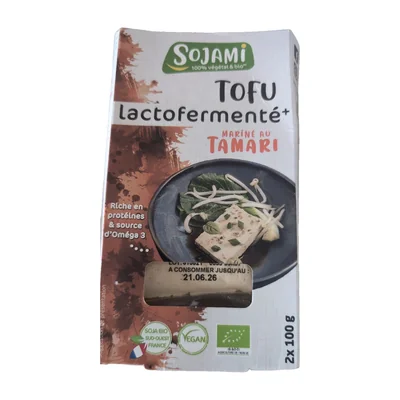Tofu Lactofermenté Mariné Au Tamari sojami