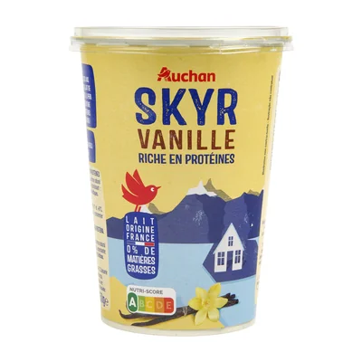 Skyr Vanille Auchan