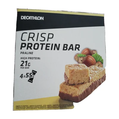 Crisp Protein Bar decathlon