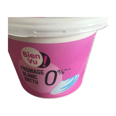 Fromage Blanc Nature Bien Vu, 0%MG, Bien Vu!