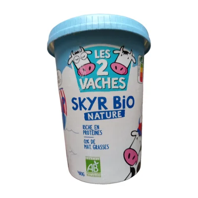 Skyr bio nature Les 2 Vaches
