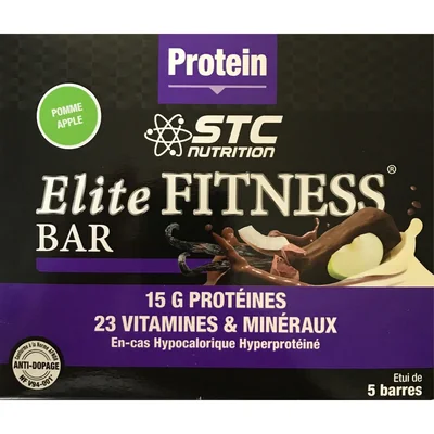 Elite Fitness Barres Pommes Stc nutrition
