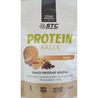 Protein balls nuts Stc nutrition