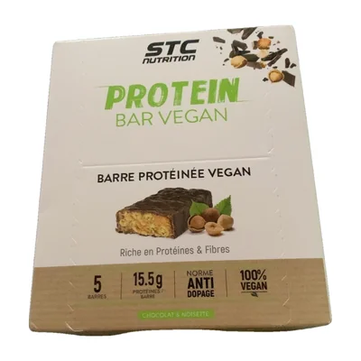 Barre proteinée vegan Stc nutrition