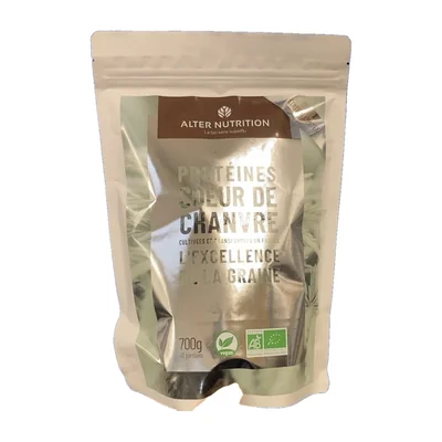 Protéines de coeur de chanvre Alter Nutrition