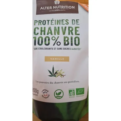 protéines de chanvre Alter Nutrition
