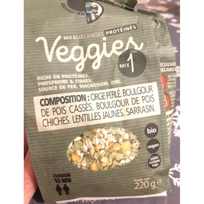 Mes mélanges proteinés veggies Autour du riz