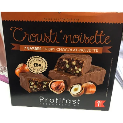 Protifast barres Crousti' noisette Protifast