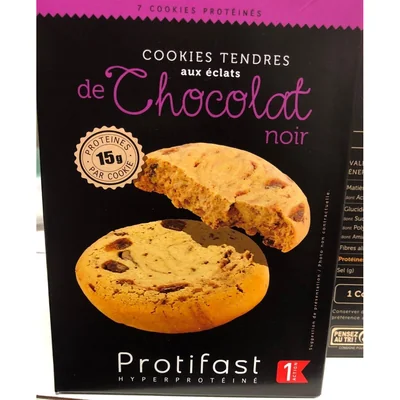 Cookies tendres aux eclats de chocolat noir Protifast