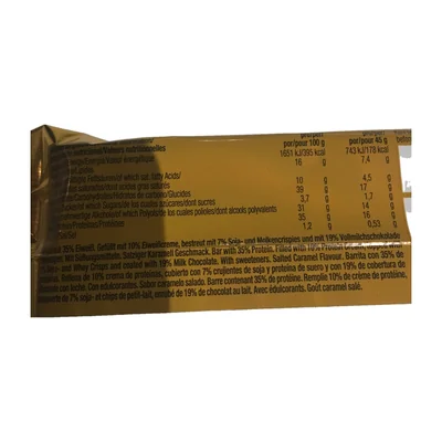 Yippie! High Protein 35% Salted Caramel Flavour Weider