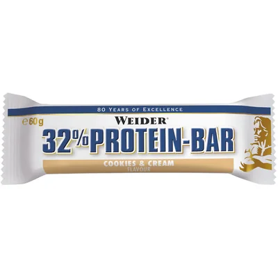 32% Protein-Bar Cookies & Cream Flavour Weider