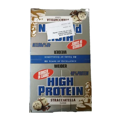 Barres Weider proteine 40% Weider
