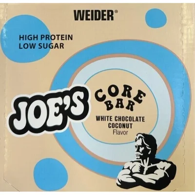 Barre chocolat blanc coco Weider
