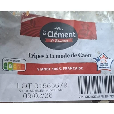 Tripes a la mode de caen