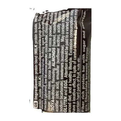 Ironmaxx High Fiber - Low Sugar Protein Riegel Ironmaxx