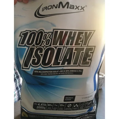 100% whey isolate Ironmaxx