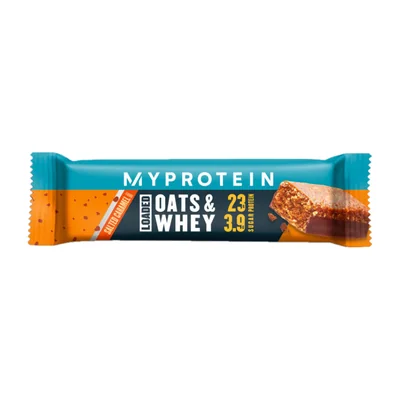 Barre Avoine et Whey Caramel Salé MYPROTEIN