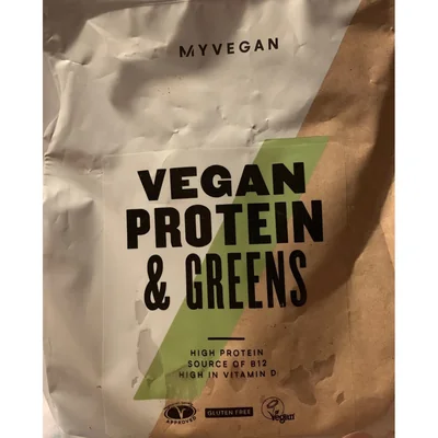 VEGAN PROTEIN AND GREENS MYPROTEIN