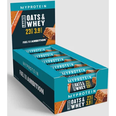 Barre Flocon d'Avoine et Whey Caramel Salé MYPROTEIN