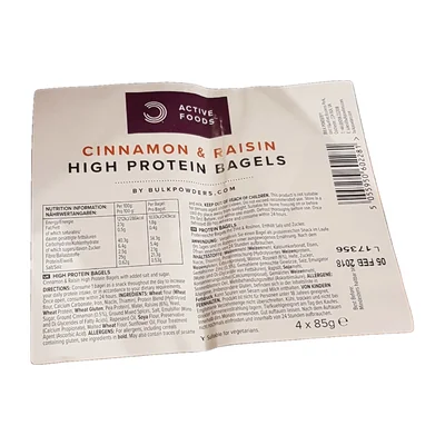 Bagels protéinés cannelle raisin Bulk powder