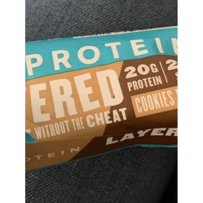 My protein layered cookie MYPROTEIN