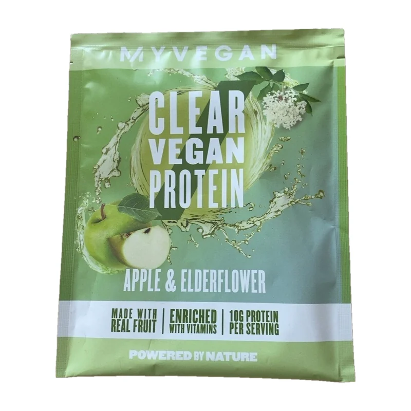 Clear vegan protein apple & elderflower myvegan