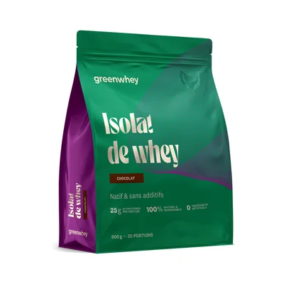 Whey isolate chocolate Greenwhey