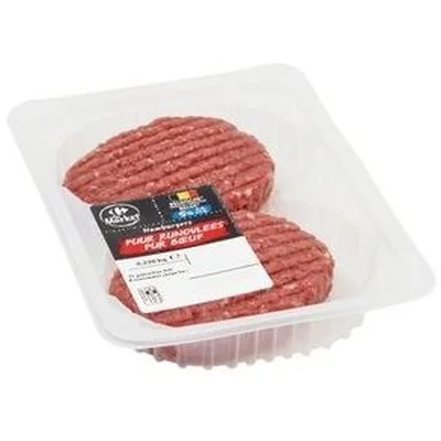 Carrefour The Market Hamburgers Pur Bœuf