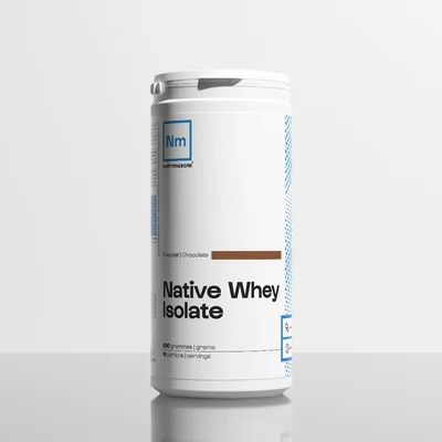 Whey native isolate Chocolat Nutrimuscle