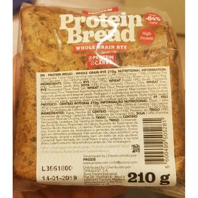 Protein Bread Prozis
