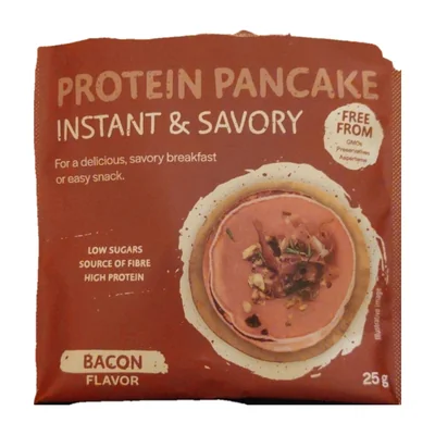 Protein pancake bacon flavor