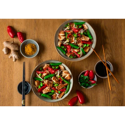 Bowl Thaï au poulet (XL, 2 Portions)